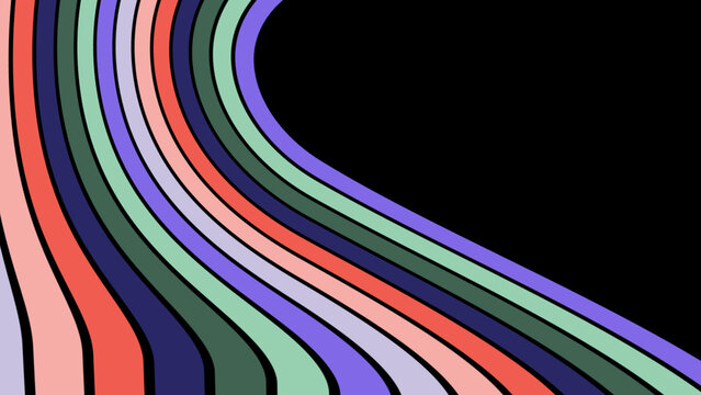 Backgrounds Colorful Dark Lines 10