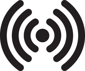 signal, logo, Radio frequency identification, Signal, Computer Icons, Sensor, Vehicle tracking system, radio, electronics, monochrome, png, sticker png,