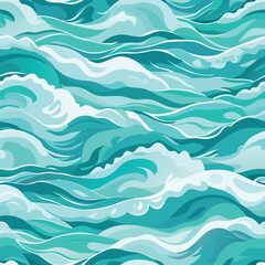 seamless wave pattern