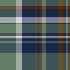 Classic plaid pattern with muted, earthy tones. Seamless texture, perfect for textile design, backgrounds, or adding a touch of traditional style. Versatile, timeless.