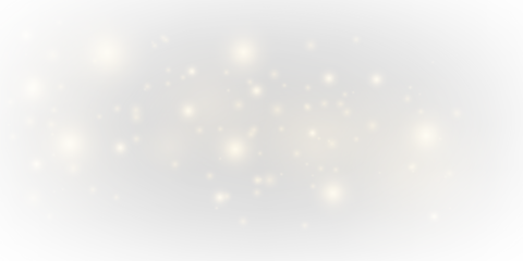 Fine golden dust sparkles gently, filling the scene with warm luminous shine. The floating particles add elegance and light motion. Perfect for luxury backgrounds PNG