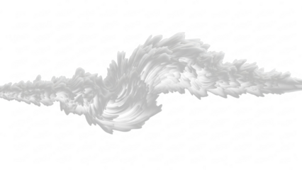 a black and white image of a wave