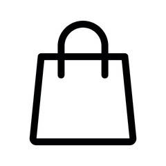 An illustration of a black delivery icon on a white background