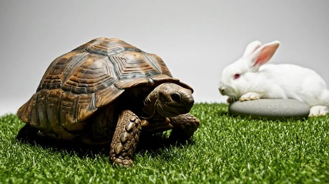 The Tortoise and the Hare: Concept of Perseverance and Diligence in a Creative Studio Environment