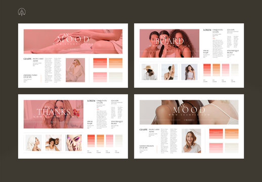 Minimal Mood Board Layout