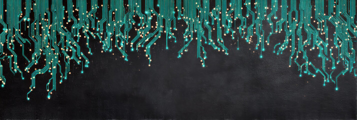 Futuristic circuit board e commerce digital pattern tech background abstract