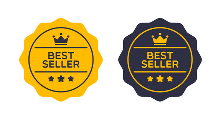 Vector Best Seller Badge Label