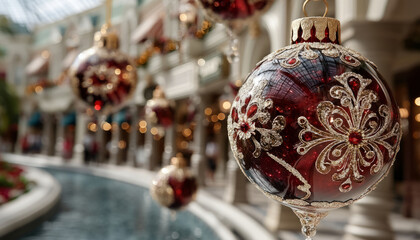 Christmas decoration, toys. New year eve