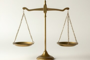 Image Illustrating The Delicate Balance Of Justice, Morality, And Ethics In Legal Decision Making