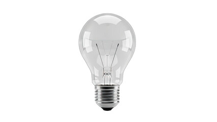 Light Bulb Isolated on White Background