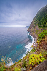 Panoramic View from Do Veu Da Noiva Viewpoint, Madeira, Portugal, Europe