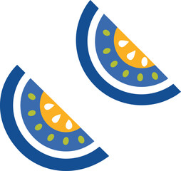 vector illustration of an apple