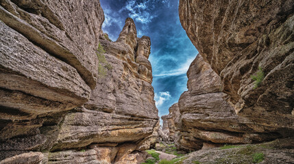 Tormos de Castroviejo Singular Landscape, Sierra de Urbi&oacute;n, Duruelo de la Sierra, Soria, Castilla Y Le&oacute;n, Spain, Europe