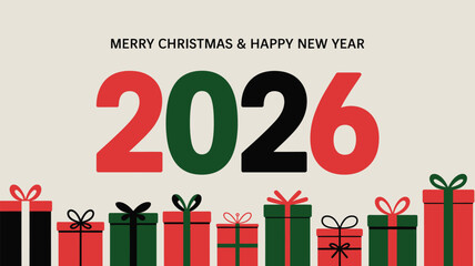Merry Christmas and Happy New Year 2026 gifts