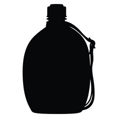 Western Cowboy Element Silhouette Vector Illustration