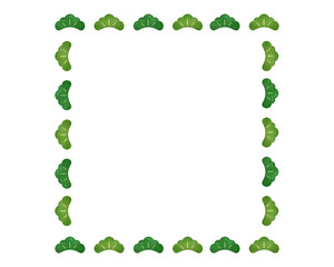 松 正方形フレーム 水彩手描きイラスト 正月 年賀状 ポスター 飾り枠