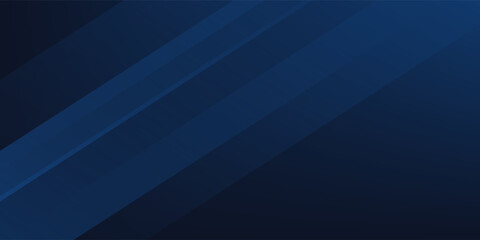 Blue black abstract background geometry shine and layer element vector for presentation design. Suit for business, corporate, institution, party,