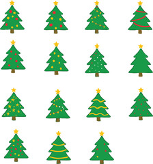 Christmas tree set