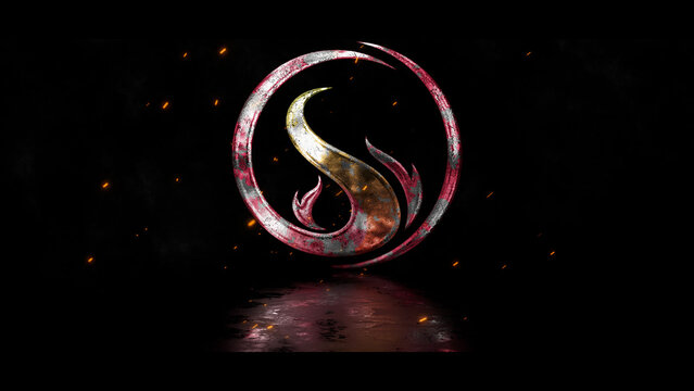 Grunge Metal Logo Reveal