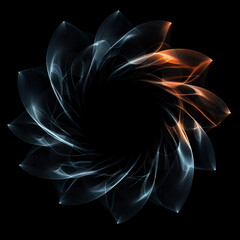 A circle with the glow quot in the dark