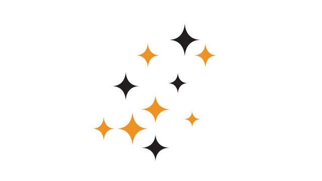 star icon animation simple flat