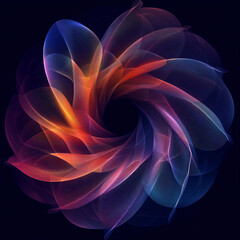 A circle with the glow quot in the dark