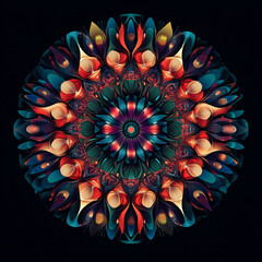 A circle with the glow quot in the dark