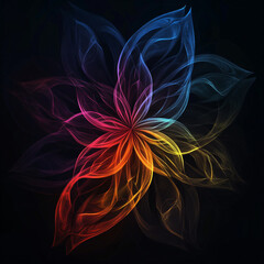 A circle with the glow quot in the dark