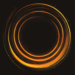 A circle with the glow quot in the dark