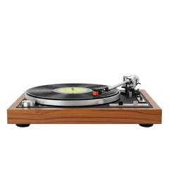 Turntable Playing Vinyl Record