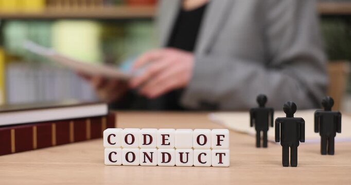 Building a strong foundation with the code of conduct during workplace training sessions in a professional setting