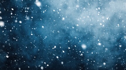 Obraz premium Gentle snowfall event winter wonderland background image soft haze serene atmosphere clean aesthetic