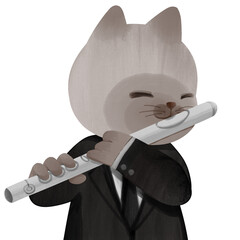 Cat flute © Niffum