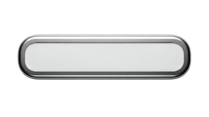 Modern LED Light Fixture Isolated on White Background