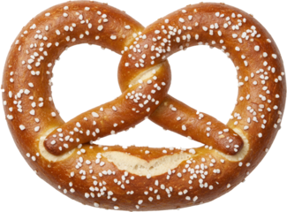 Soft and Salty American Pretzel (Classic Baked Snack)