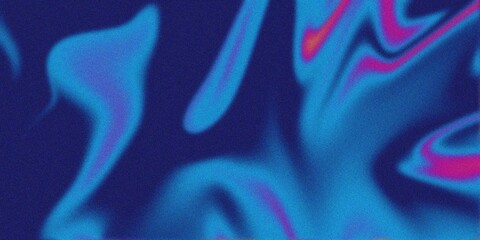 Abstract grainy gradient creating a mesmerizing blend of blue