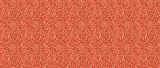 Glitter seamless vector pattern with shiny sequin dots in rose gold tones. Sparkle texture for wrapping paper, christmas backgrounds, or decorative projects. Drag to swatches panel to use.