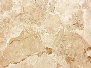 Close Up of Beige Marble Stone Texture with Natural Veins.