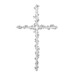 cybersigilism cross vector