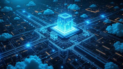 Digital data processing hub with cloud technology integration - Powered by Adobe