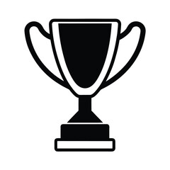 Trophy Outline Vector Illustration