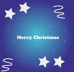 Christmas, blue background, beautiful,