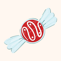 Vector colorful Wrapped Candy Illustration