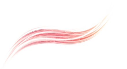 Abstract Wavy Streaks in Pink and White on Black Background