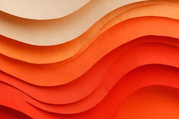 abstract orange background with waves