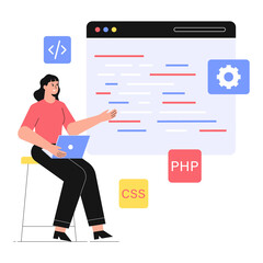 Programmer  PNG File On Transparent Background	