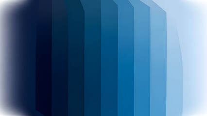 Blue gradient vertical bars with soft shadow effect