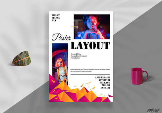Event Poster Design layout