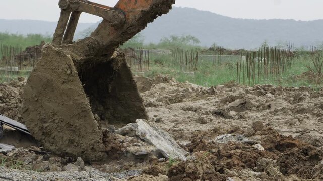 Digging Deeper - The Power of a JCB Crane in Action