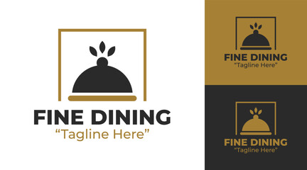 Fine Dining Logo Classic Gourmet Restaurant Identity